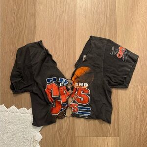 Cleavland cavs Graphic Crop Top